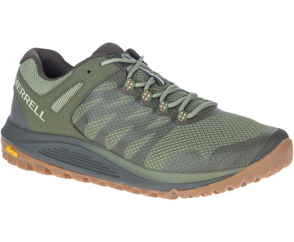 Merrell Work Shoes Olive - Nova 2 - Mens 84IMOXWQY